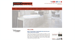 Desktop Screenshot of marbleperfect.com